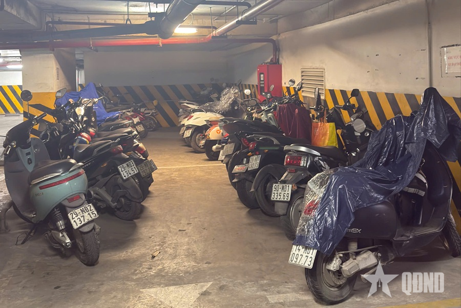 Trông giữ xe điện: Cần nâng cấp hạ tầng chung cư